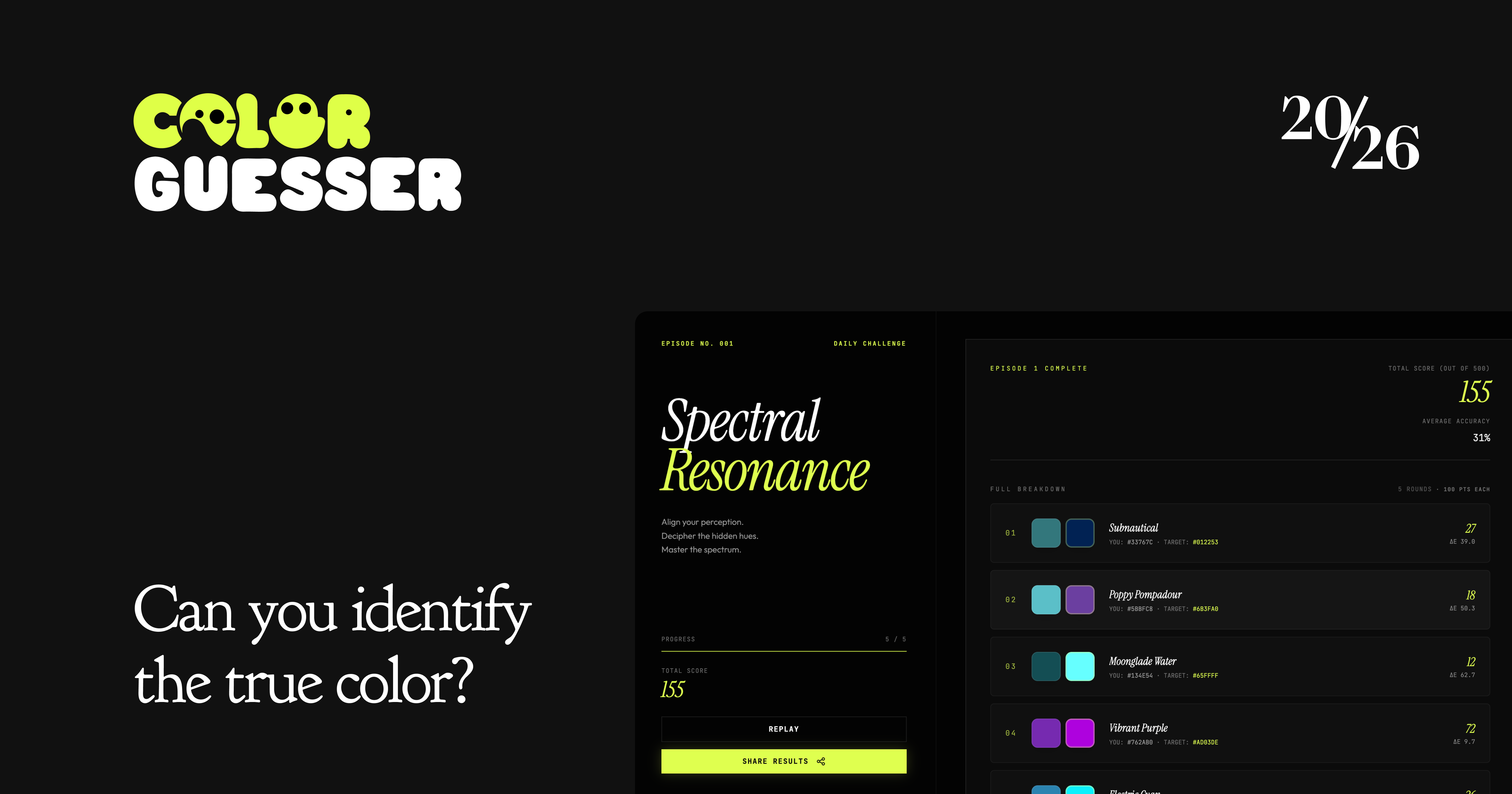 Color Guesser screenshot