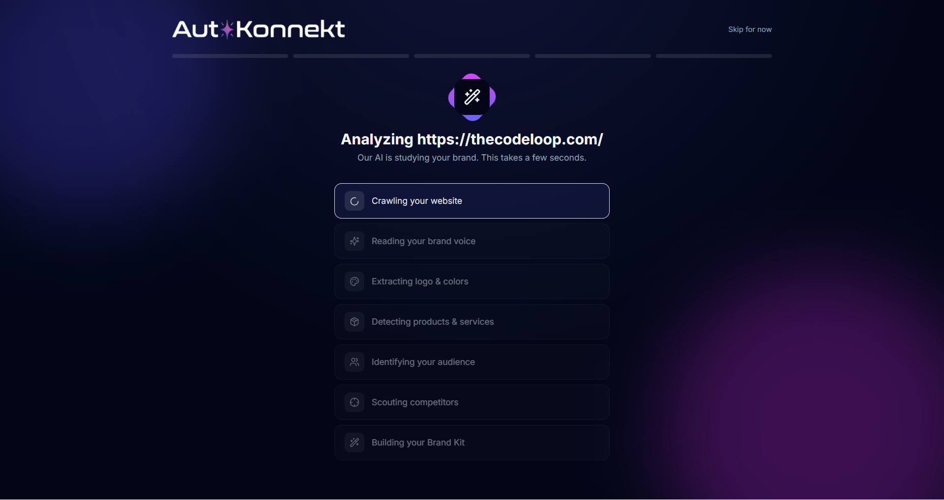 AutoKonnekt screenshot