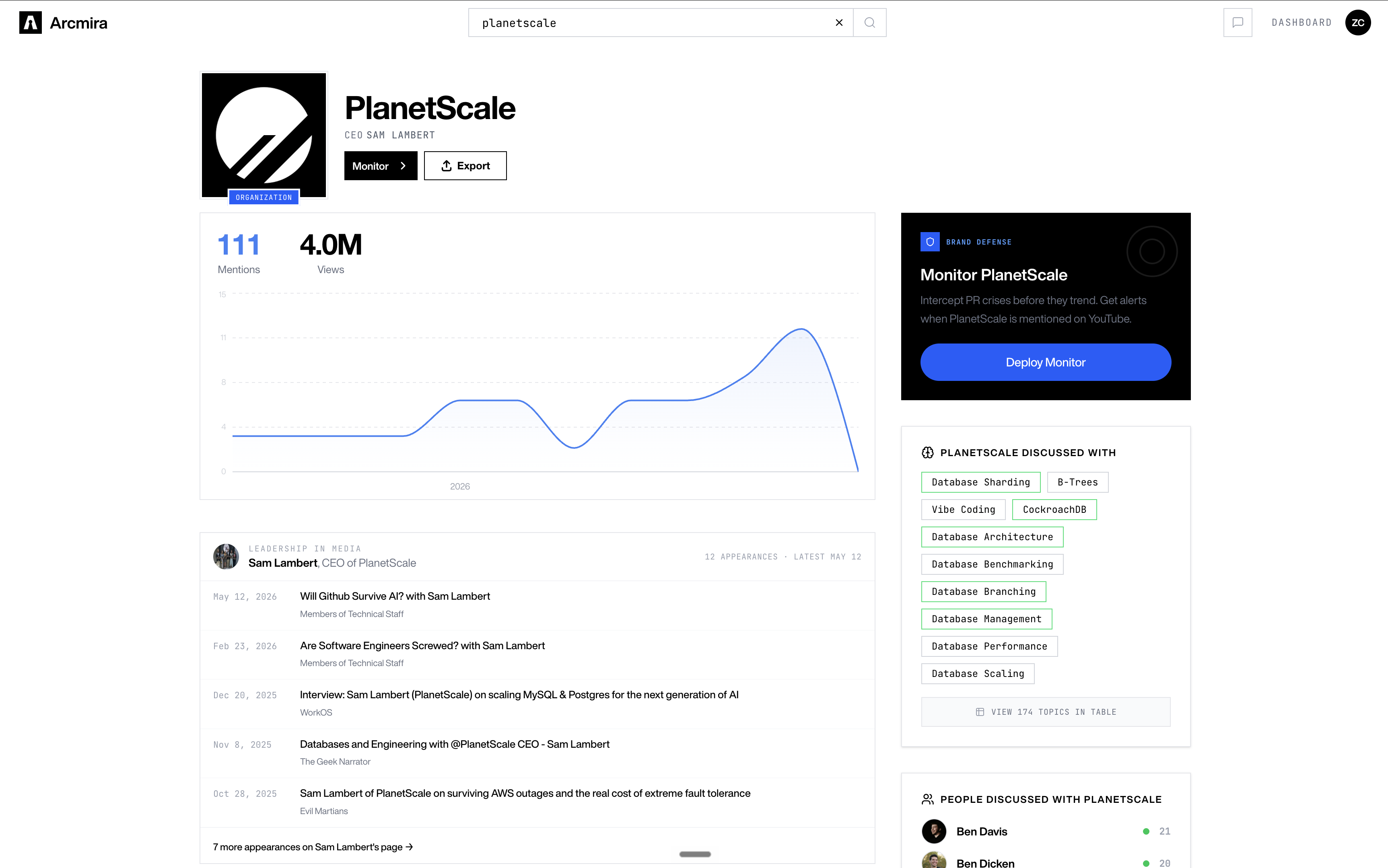Arcmira screenshot