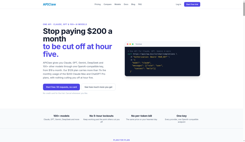 APIClaw screenshot