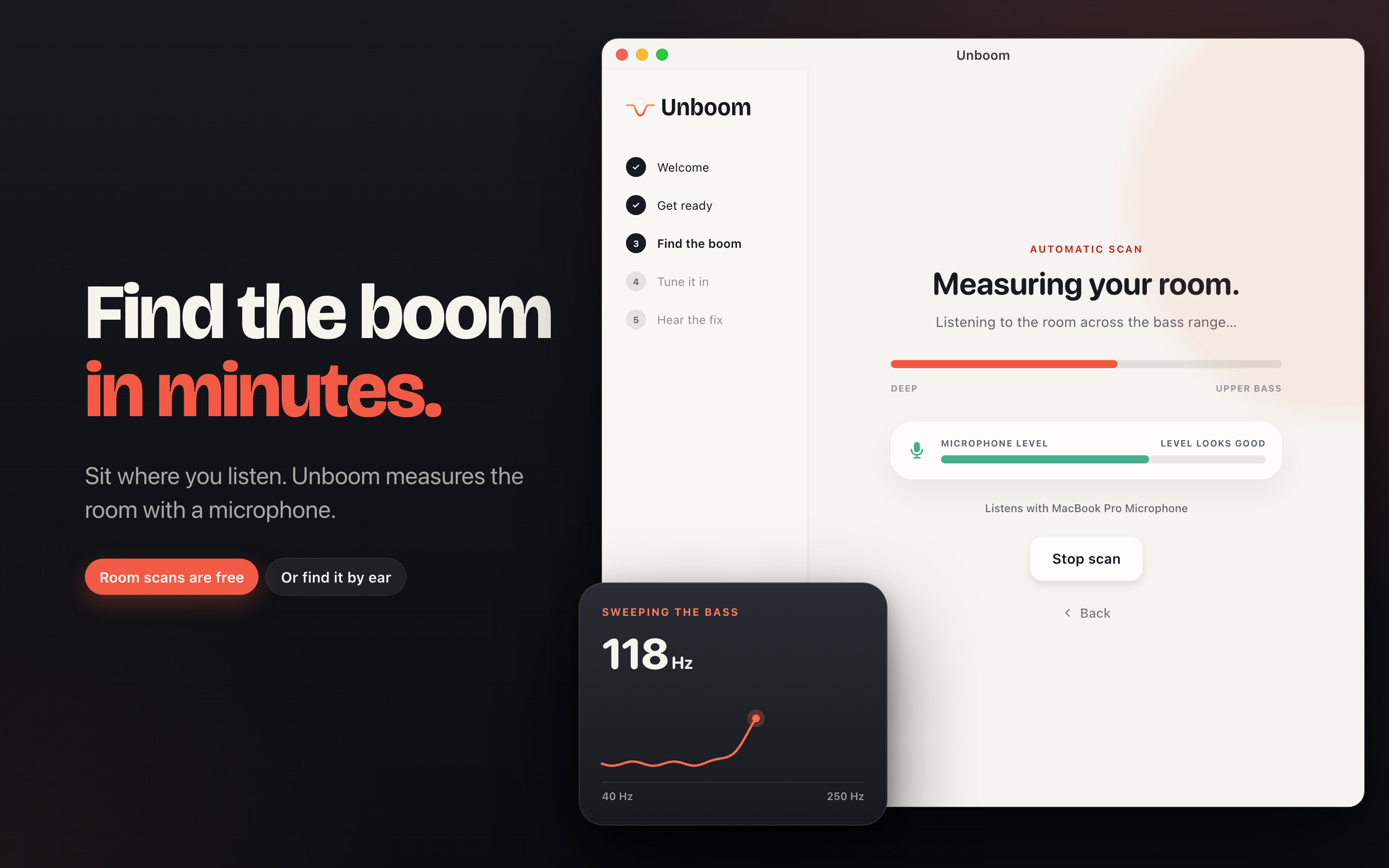 Unboom screenshot